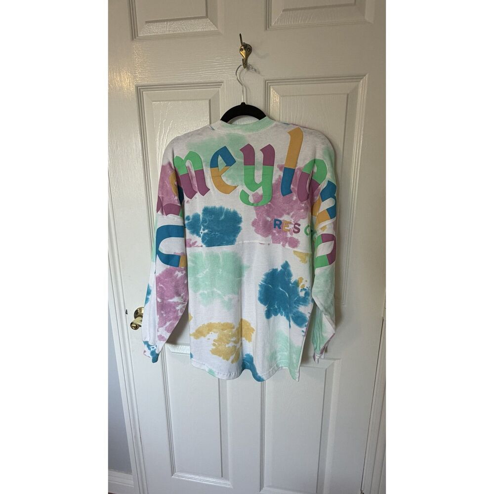 Disneyland Jersey size XS- Spring tie dye